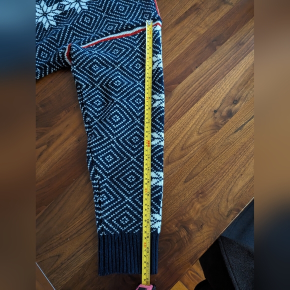 NWT JCrew Lambswool Jacquard Nordic Ski Sweater - Size M - Picture 4 of 13